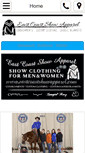 Mobile Screenshot of eastcoastshowapparel.com